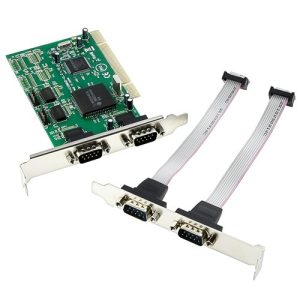 4 Port DB9 Serial PCI 32 Bit Card - SY-PCI15002