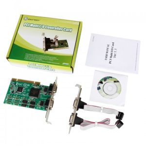 4 Port DB9 Serial PCI 32 Bit Card - SY-PCI15002