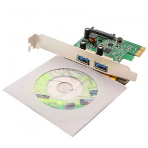 2 Port USB 3.0 PCI-e x1 Card - SY-PEX20124