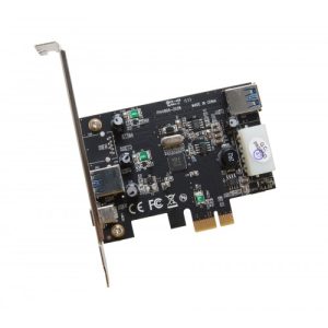 Type C USB 3.0 and Type A USB 3.0 Port PCI-E x1 Card - SY-PEX20203