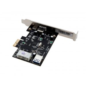 Type C USB 3.0 and Type A USB 3.0 Port PCI-E x1 Card - SY-PEX20203