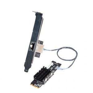 10 Gigabit M.2 M Key Ethernet Network Expansion Card