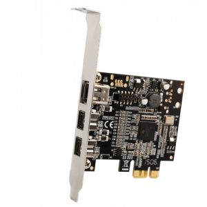 2 Port 1394B Firewire and1 Port 1394A PCI-e 1.0 x1 Card - SD-PEX30009