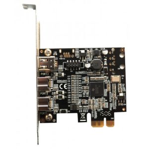 2 Port 1394B Firewire and1 Port 1394A PCI-e 1.0 x1 Card - SD-PEX30009