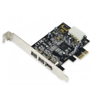 2 Port Firewire 1394B and 1 Port 1394A PCI-e 1.1 x1 Card - SY-PEX30016