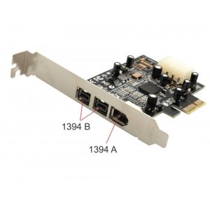 2 Port Firewire 1394B and 1 Port 1394A PCI-e 1.1 x1 Card - SY-PEX30016