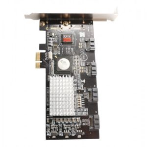 4 Port SATA II PCI-e 1.0 x1 Software RAID Card - SY-PEX40008