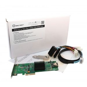 4 Port SAS/SATA 6Gbps PCI-e 2.0 x4 Card - SY-PEX40096