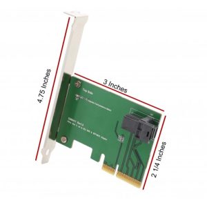 U.2 to Mini SAS PCI-e 3.0 x4 Adapter Card - SY-PEX40111