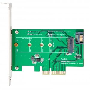 M.2 to PCI-e x4 or SATA III SSD Adapter - SY-PEX50073