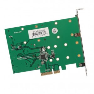 2 Port mSATA and M.2 (NGFF) PCI-E x4 RAID Card - SY-PEX50090