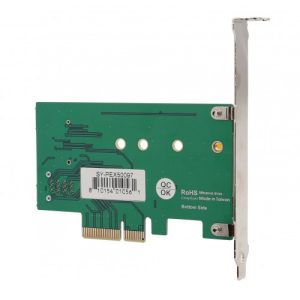 PCIe NVMe SSD U.2 to Mini SAS (SFF-8643) HD Connector and M.2 PCI-e x4 Adapter Card - SY-PEX50097