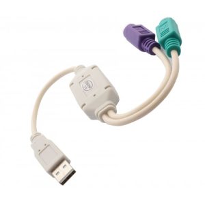 USB 1.1 to PS2 Connector (Keyboard and Mouse) - SY-USB-PS2