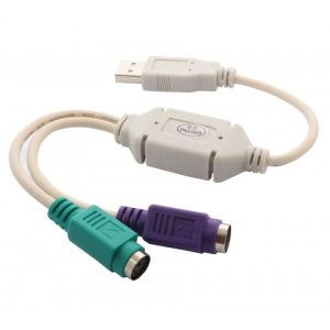 USB 1.1 to PS2 Connector (Keyboard and Mouse) - SY-USB-PS2