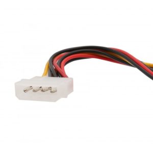 5" Molex to Dual SATA Power Connector Cable - SY-CAB40007