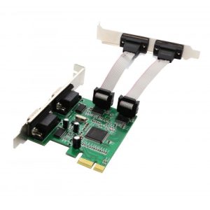 4 Port DB9 Serial PCI-e x1 Card - SY-PEX-4S