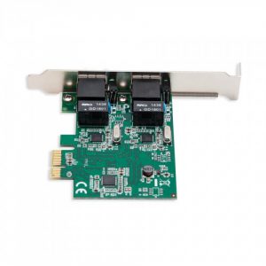 2 Port Gigabit Ethernet PCI-e x1 Network Card - SD-PEX24041