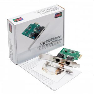 2 Port Gigabit Ethernet PCI-e x1 Network Card - SD-PEX24041