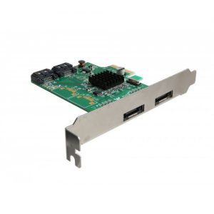 2 Port SATA III and 2 Port eSATA RAID PCI-e 2.0 x2 Card - SI-PEX40058