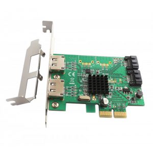 2 Port SATA III 2 Port eSATA III PCI-e 2.0 x2 Card - SI-PEX40063