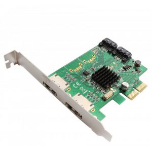 2 Port SATA III 2 Port eSATA III PCI-e 2.0 x2 Card - SI-PEX40063