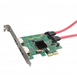 2 Port SATA III 2 Port eSATA III PCI-e 2.0 x2 Card - SI-PEX40063