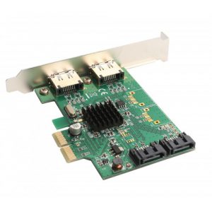 2 Port SATA III 2 Port eSATA III PCI-e 2.0 x2 Card - SI-PEX40063