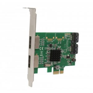 2 Port SATA III 2 Port eSATA III PCI-e 2.0 x1 Card - SI-PEX40065