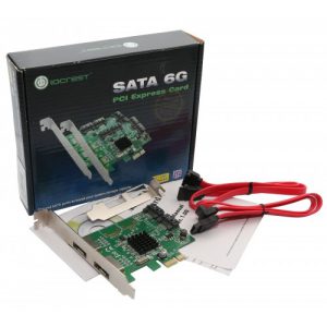 2 Port SATA III 2 Port eSATA III PCI-e 2.0 x1 Card - SI-PEX40065