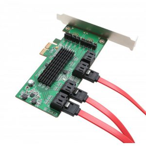 8 Port SATA III PCE-e 2.0 x2 Card - SI-PEX40071