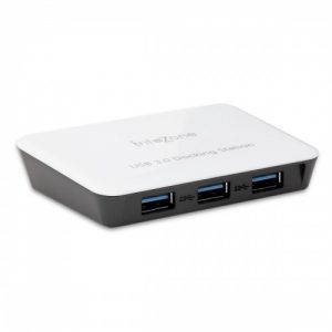 USB 3.0 Gigabit Network Docking Station with 3 Port USB 3.0 Hub - SY-HUB50056