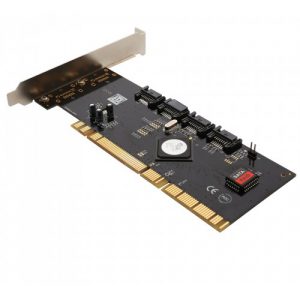 4 Port SATA II PCI-X 1.0a RAID Controller - SY-PCX40009