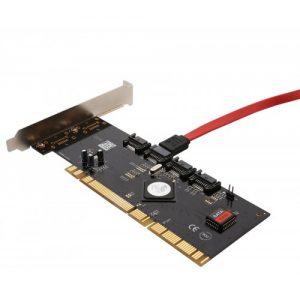 4 Port SATA II PCI-X 1.0a RAID Controller - SY-PCX40009