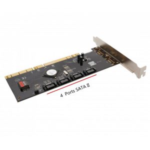 4 Port SATA II PCI-X 1.0a RAID Controller - SY-PCX40009