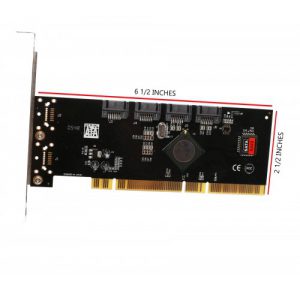 4 Port SATA II PCI-X 1.0a RAID Controller - SY-PCX40009