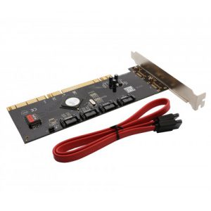 4 Port SATA II PCI-X 1.0a RAID Controller - SY-PCX40009