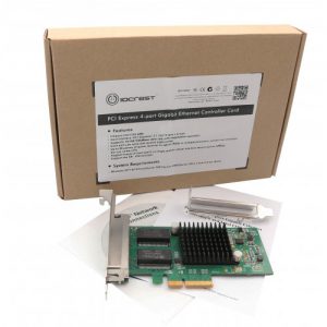 4 Port Gigabit Ethernet PCI-e x4 Network Interface Card - SY-PEX24045