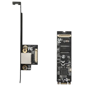 M.2 M-Key PCI-e 3.0 interface Single Port 5 Gigabit Ethernet Modules