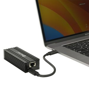 10 Gigabit Ethernet Network Thunderbolt 3 Adapter